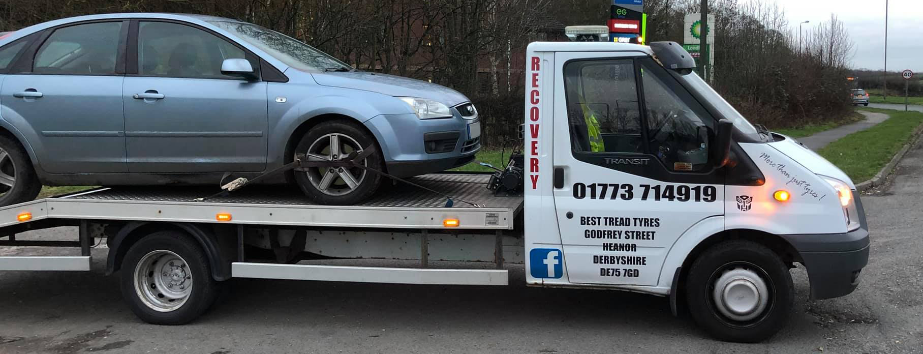 Best Tread Tyres recovery vehicle - Tyres Heanor